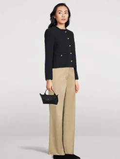 XS Le Pliage Xtra Leather Crossbody Pouch