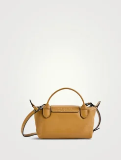 XS Le Pliage Xtra Leather Crossbody Pouch