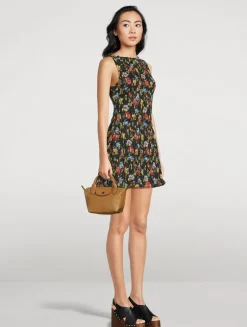 XS Le Pliage Xtra Leather Top Handle Bag