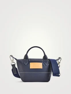 XS Le Pliage Xtra Leather Bag