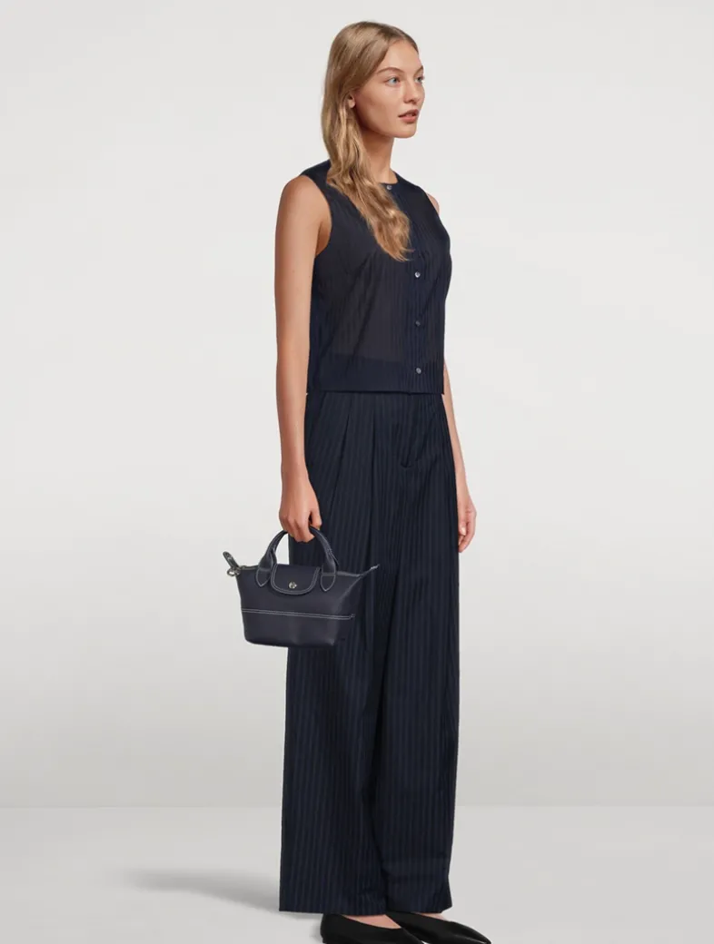 XS Le Pliage Xtra Leather Bag