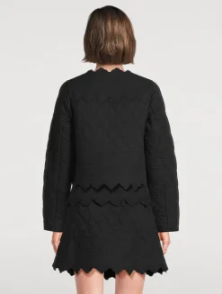 Zofia Quilted Voile Jacket