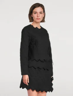 Zofia Quilted Voile Jacket