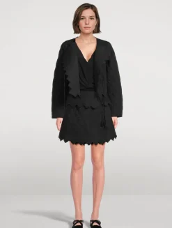 Zofia Quilted Voile Jacket