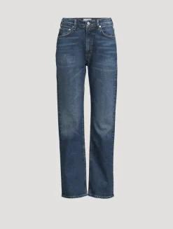 Zurie Straight-Leg Jeans